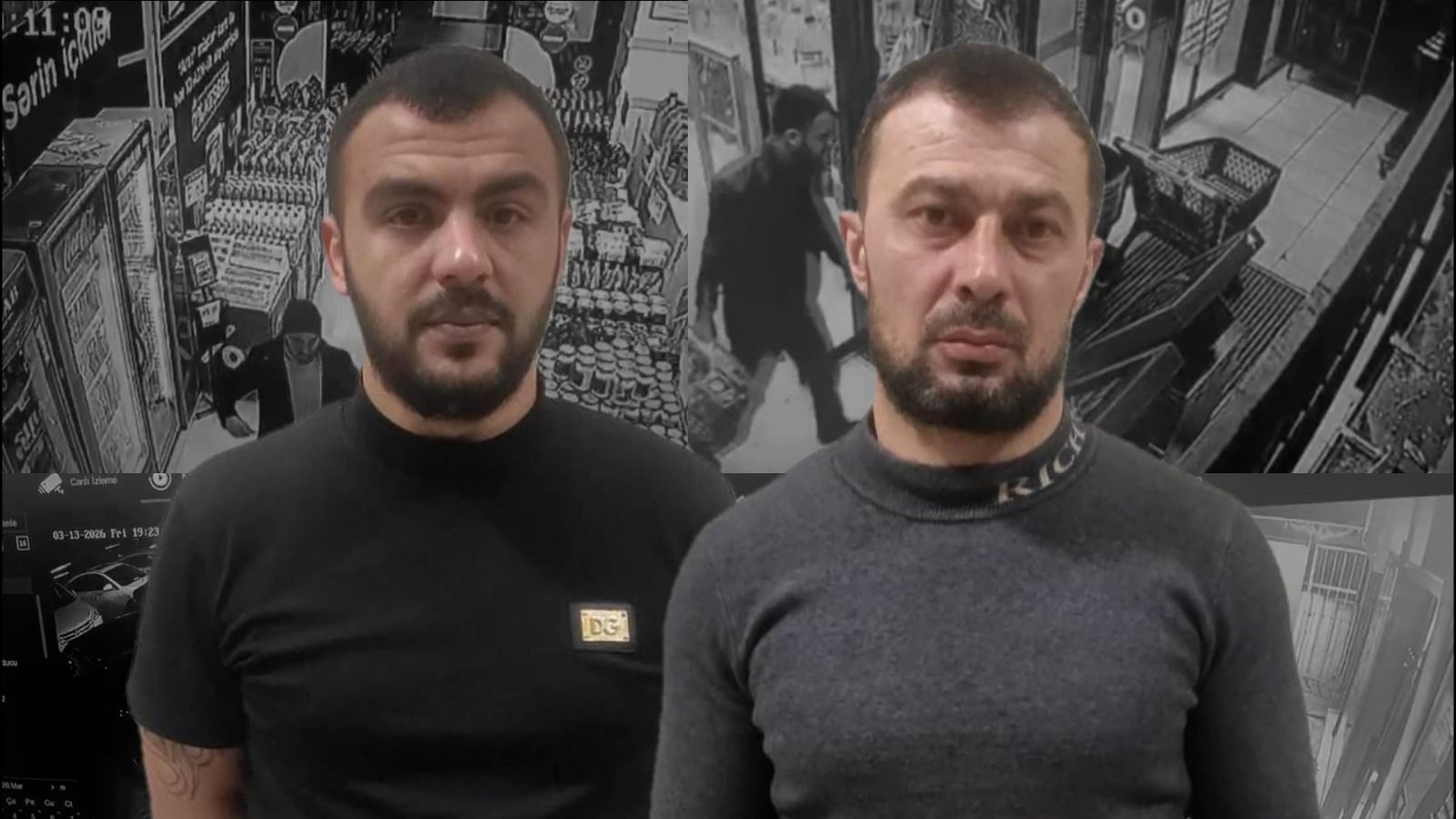 Marketdə soyğunçuluq edən iki nəfər saxlanılıb