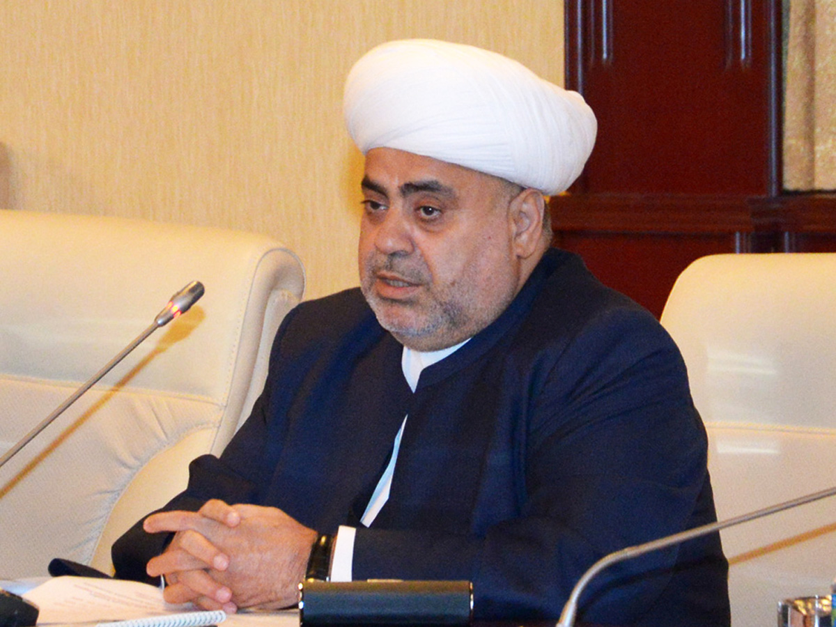 Allahşükür Paşazadə  II İlyanın vəfatı ilə bağlı başsağlığı verib