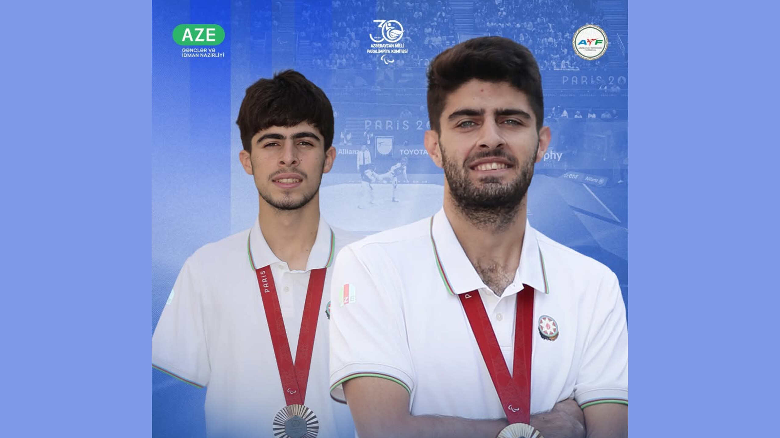 İki parataekvondoçuya “Azərbaycan Respublikasının Əməkdar idman ustası” fəxri adı verilib