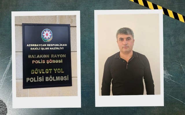 Avtoxuliqanlıq edən sürücü həbs olunub