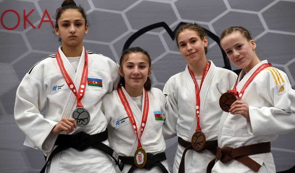 Azərbaycan cüdoçuları Türingiya Kubokunu 6 medalla başa vurdular 