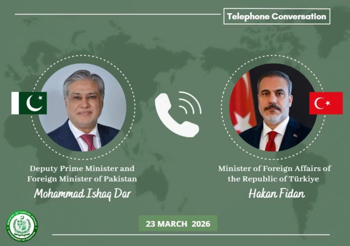 Türkiyə və Pakistan XİN rəhbərləri Yaxın Şərqdəki vəziyyəti müzakirə ediblər