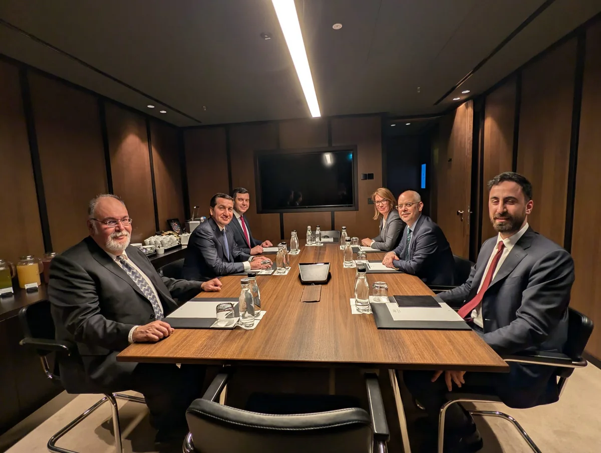 Hikmət Hacıyev Türkiyə Prezidentinin baş müşaviri ilə görüşüb