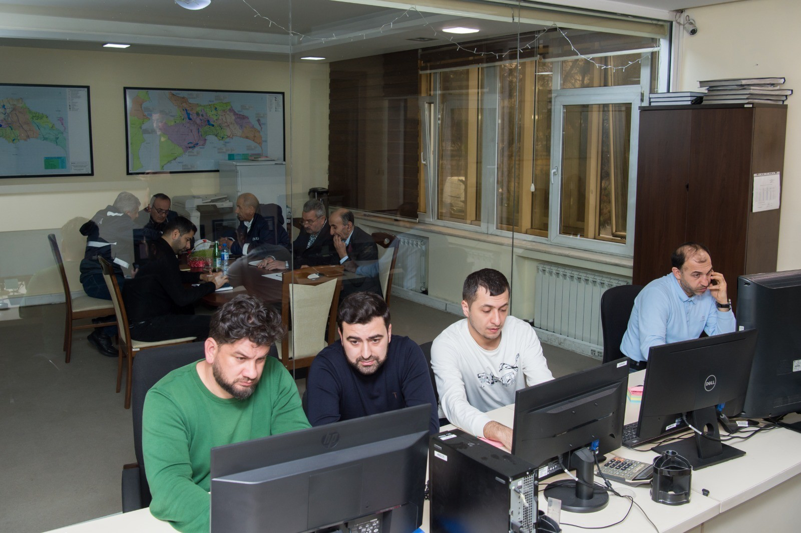 ADSEA: Ərazilərin yağış sularından təmizlənməsi istiqamətində işlər intensiv şəkildə davam edir - FOTOLAR