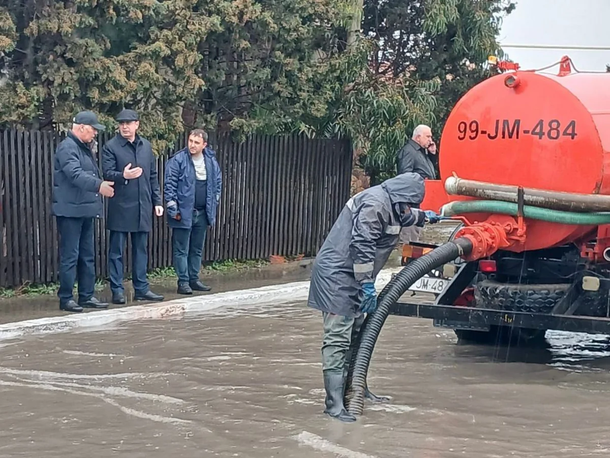İcra başçıları subasma hadisəsi baş verən əraziyə gəliblər