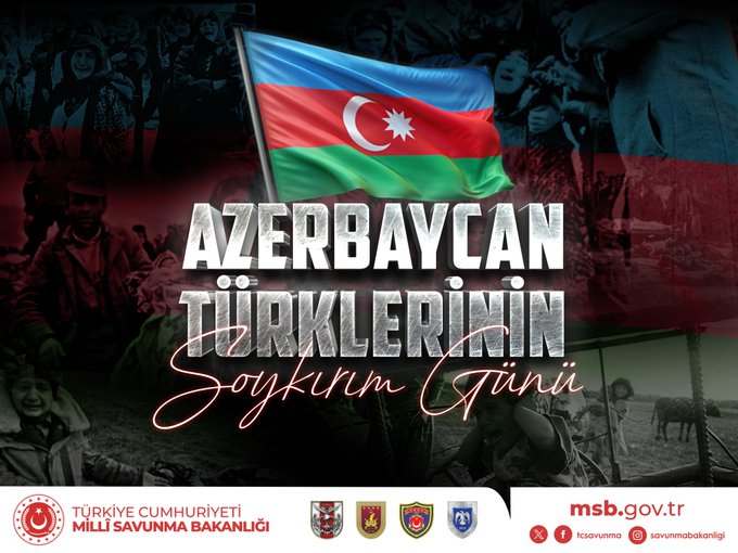 Türkiyə MN 31 mart soyqırımı ilə bağlı paylaşım edib