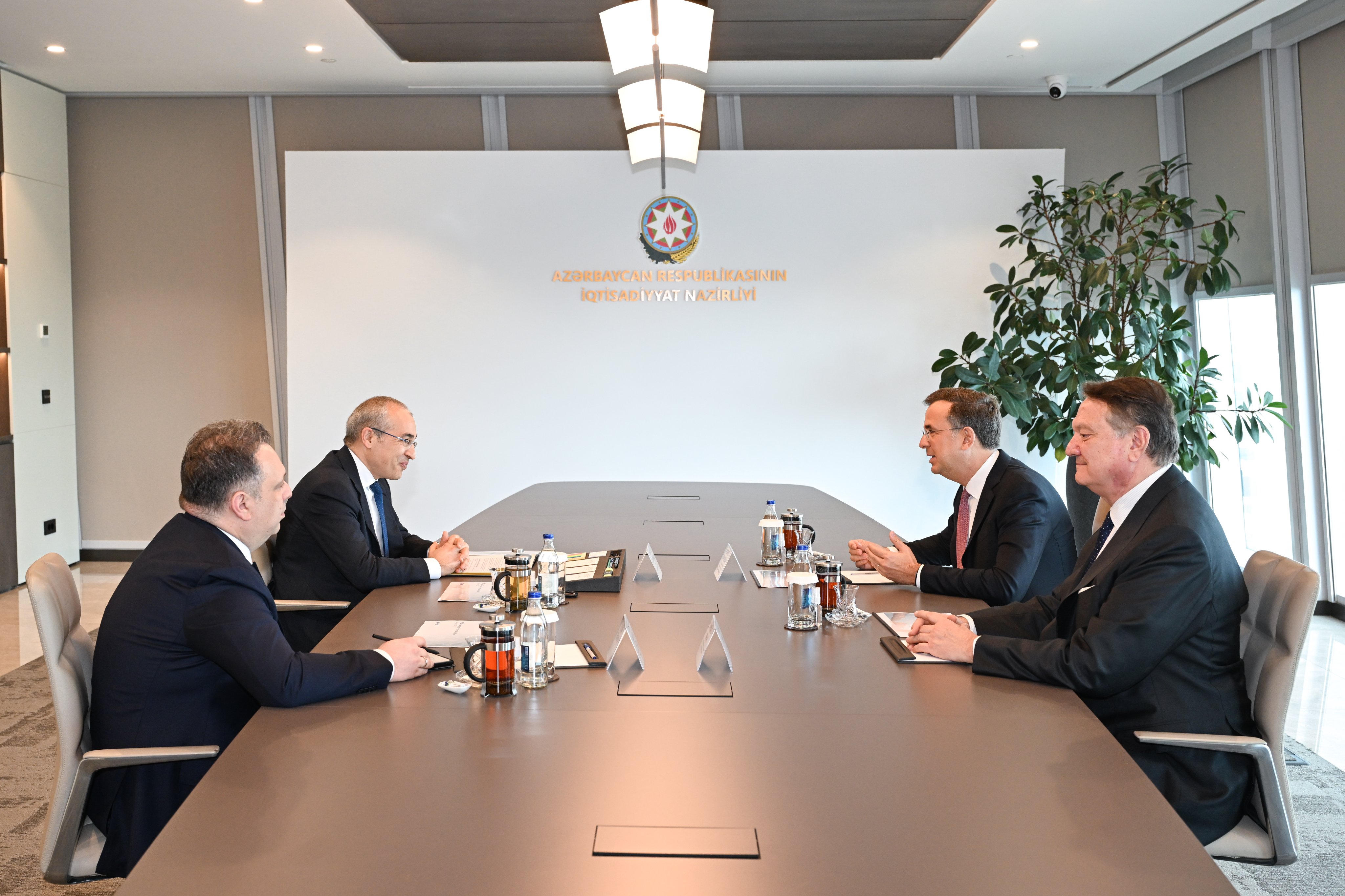 Azərbaycanla Türkiyə şirkəti arasında əməkdaşlıq məsələləri müzakirə edilib