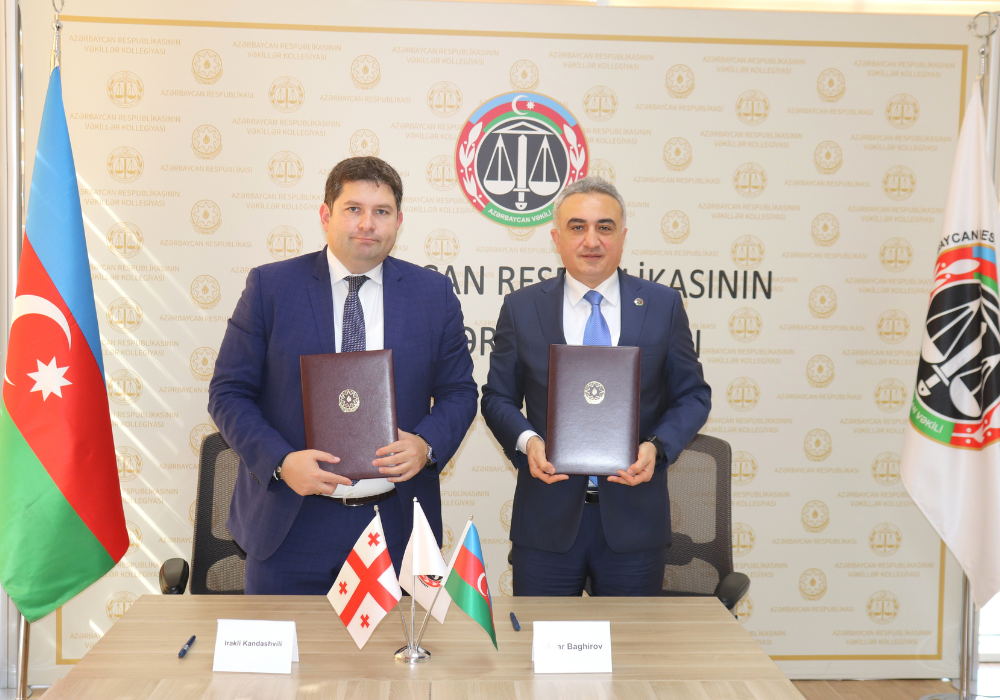 Azərbaycan və Gürcüstan Vəkillər kollegiyaları arasında Memorandum imzalanıb 