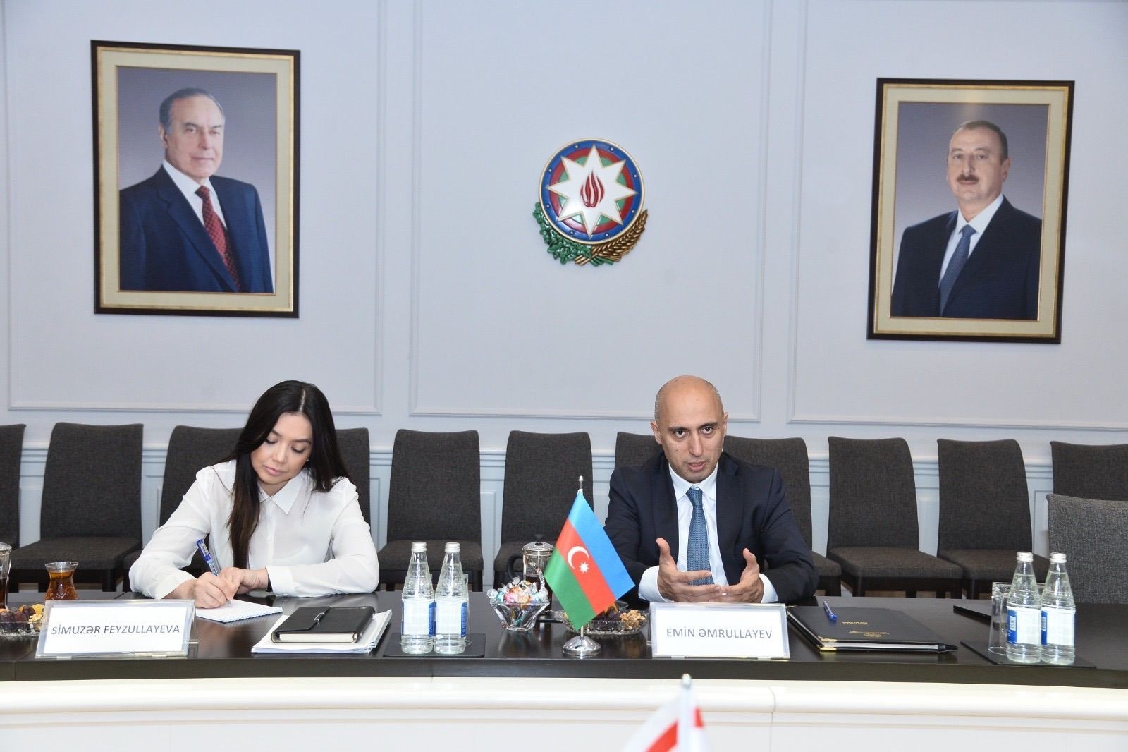 Emin Əmrullayev Şimali Kipr Türk Respublikasının Baş naziri ilə görüşüb