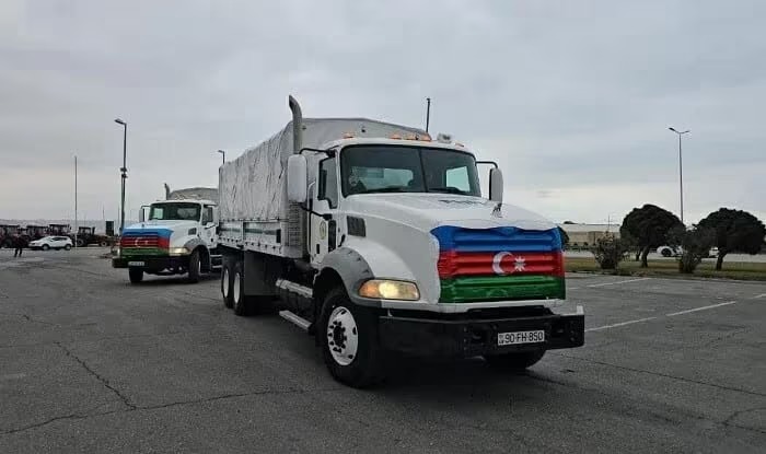  Prezidentin tapşırığı ilə İrana növbəti humanitar yardım yola salınır