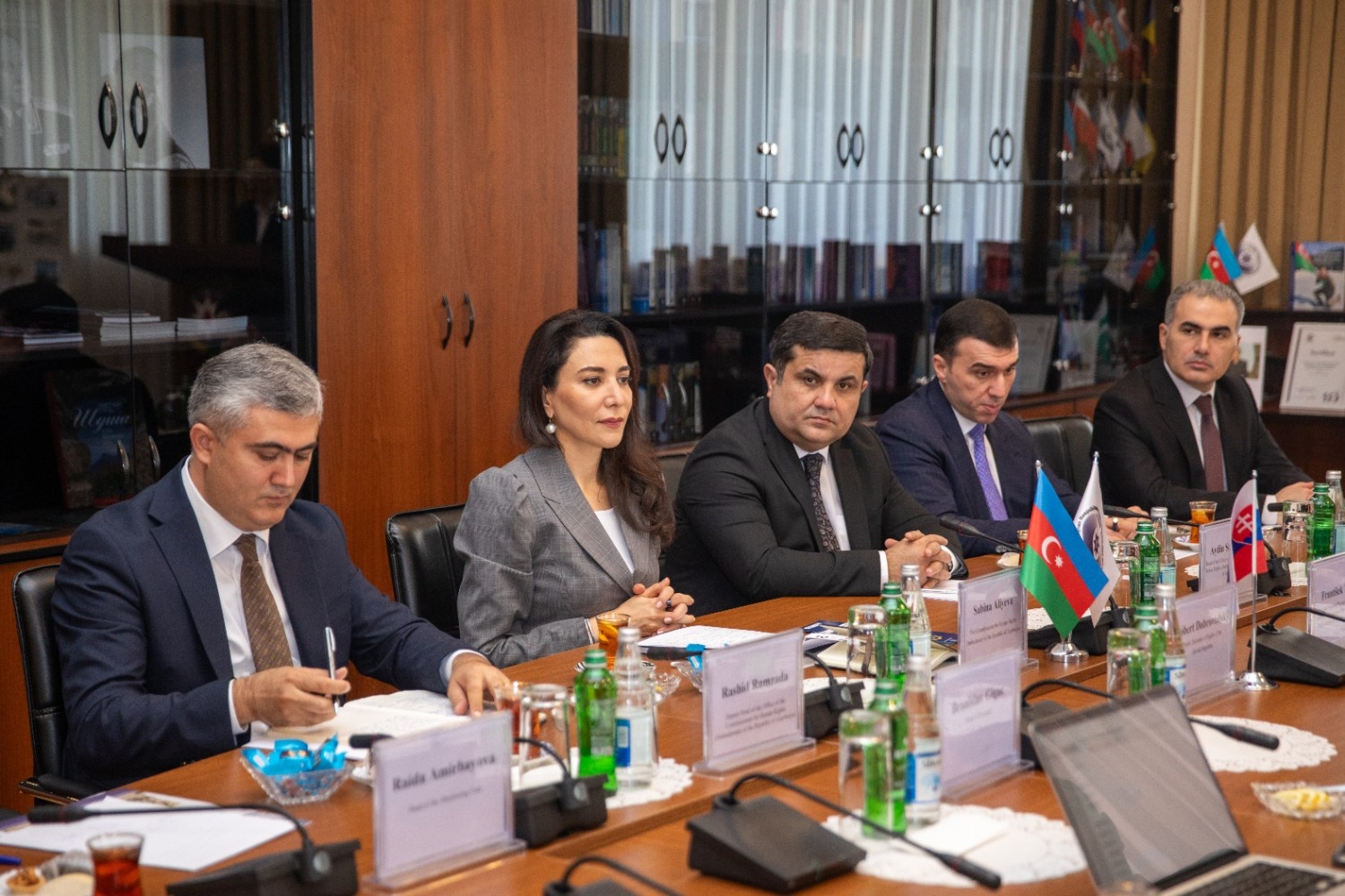 Səbinə Əliyevanın dəvəti ilə Slovakiya Ombudsmanı ölkəmizdə səfərdədir