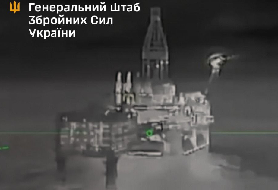 Ukrayna Xəzərdə Rusiyaya məxsus qazma platformalarını vurub