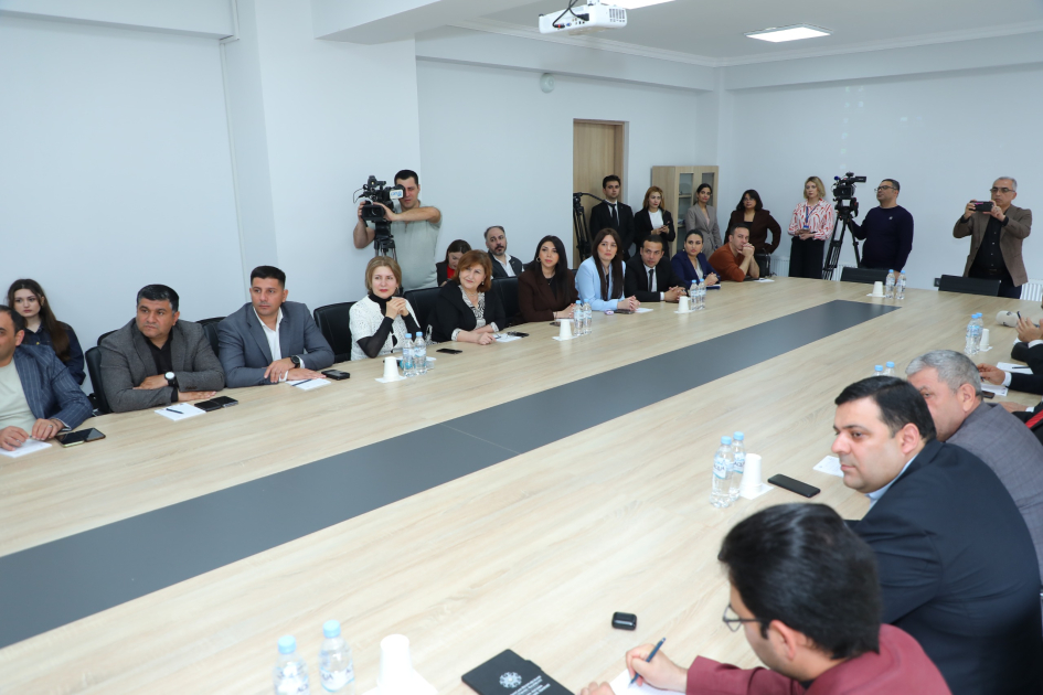 Lənkəranda “Mediada Azərbaycan dili” mövzusunda təlim keçirilib