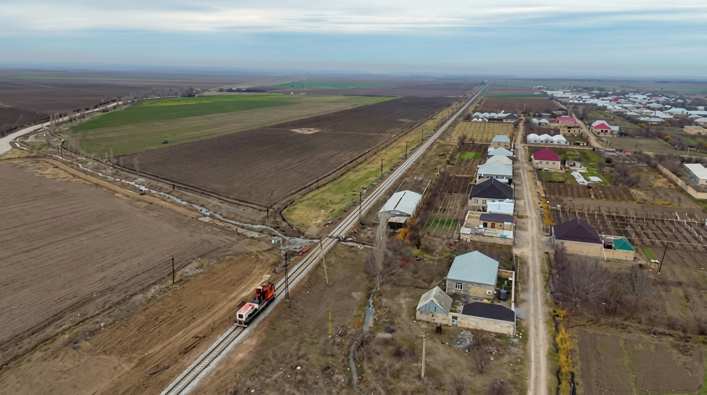 ADY Alabaşlı–Qızılca dəmir yolu sahəsində əsaslı təmir işlərini başa çatdırıb