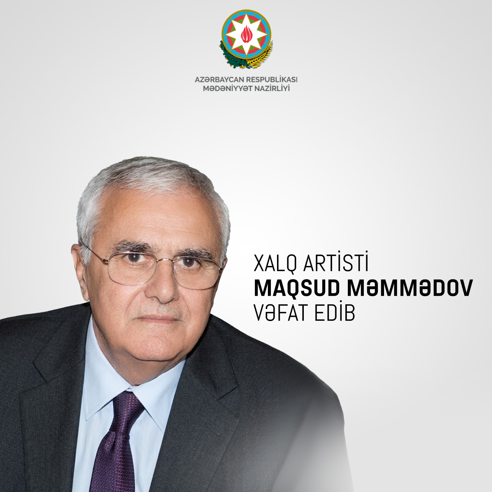 Görkəmli baletmeyster, Xalq artisti Maqsud Məmmədov vəfat edib