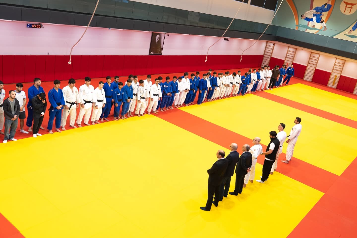 Azərbaycan Cüdo Federasiyası Avropa çempionatı ərəfəsində milli ilə görüş təşkil edib