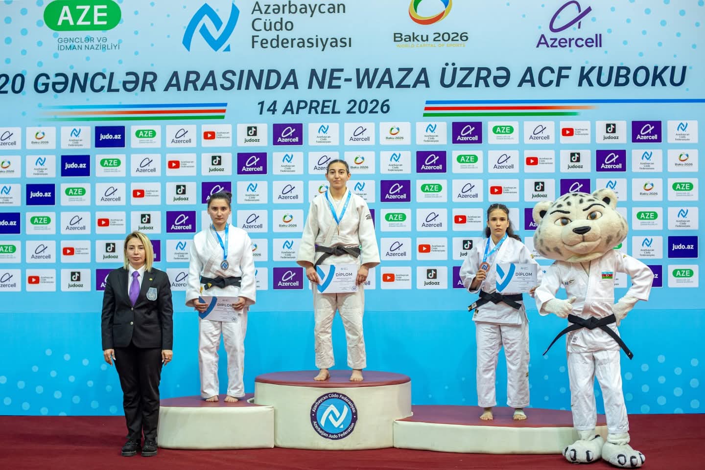 ACF Kuboku: 20 yaşadək cüdoçular arasında ne-vaza üzrə qaliblər müəyyənləşdi