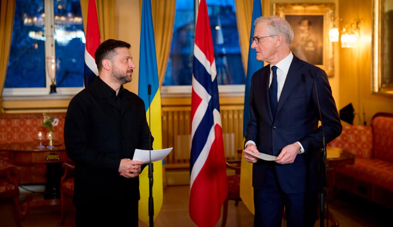 Norveç və Ukrayna müdafiə əməkdaşlığı üzrə bəyannamələr imzaladı