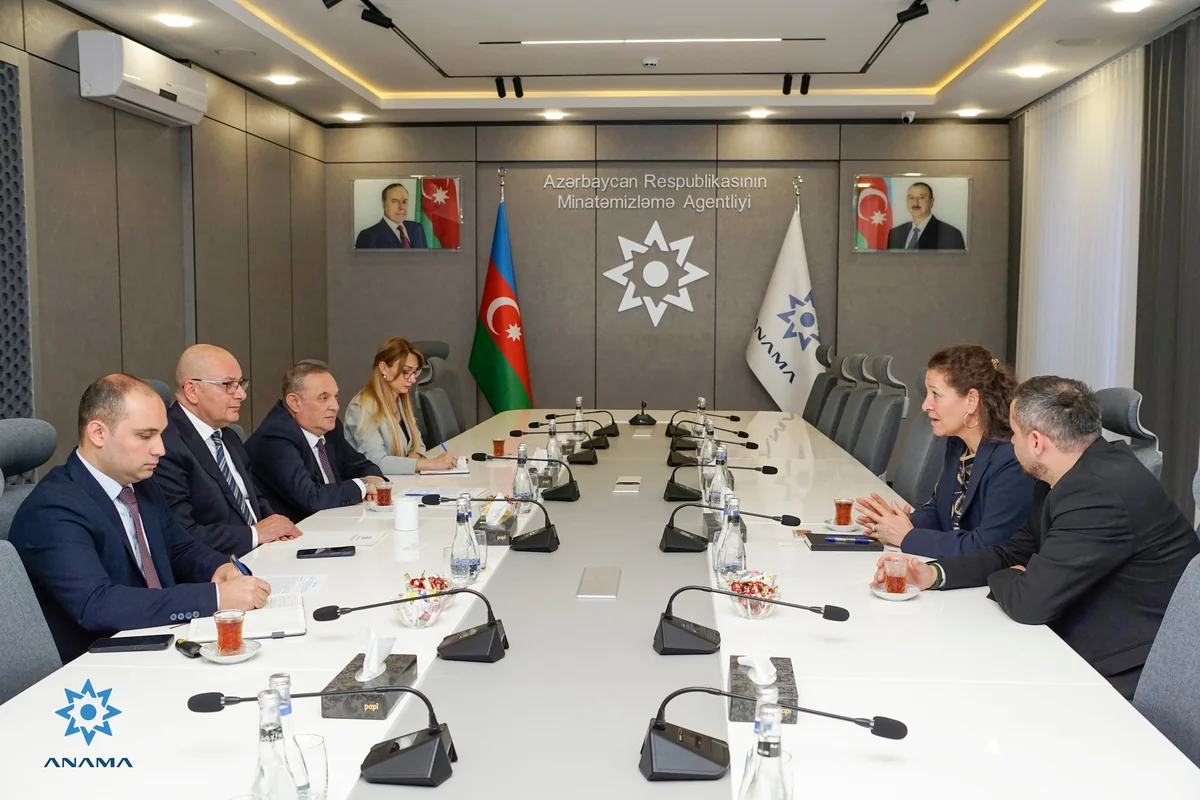 Azərbaycanın mina problemi BMT rəsmisinə təqdim olunub