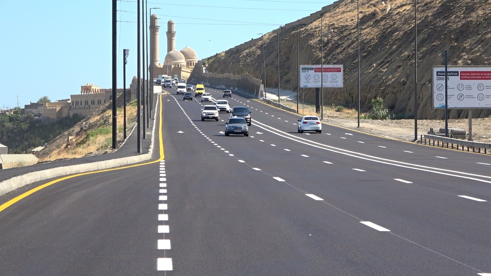 Bibiheybət yolunda aparılan təmir-bərpa işləri başa çatıb