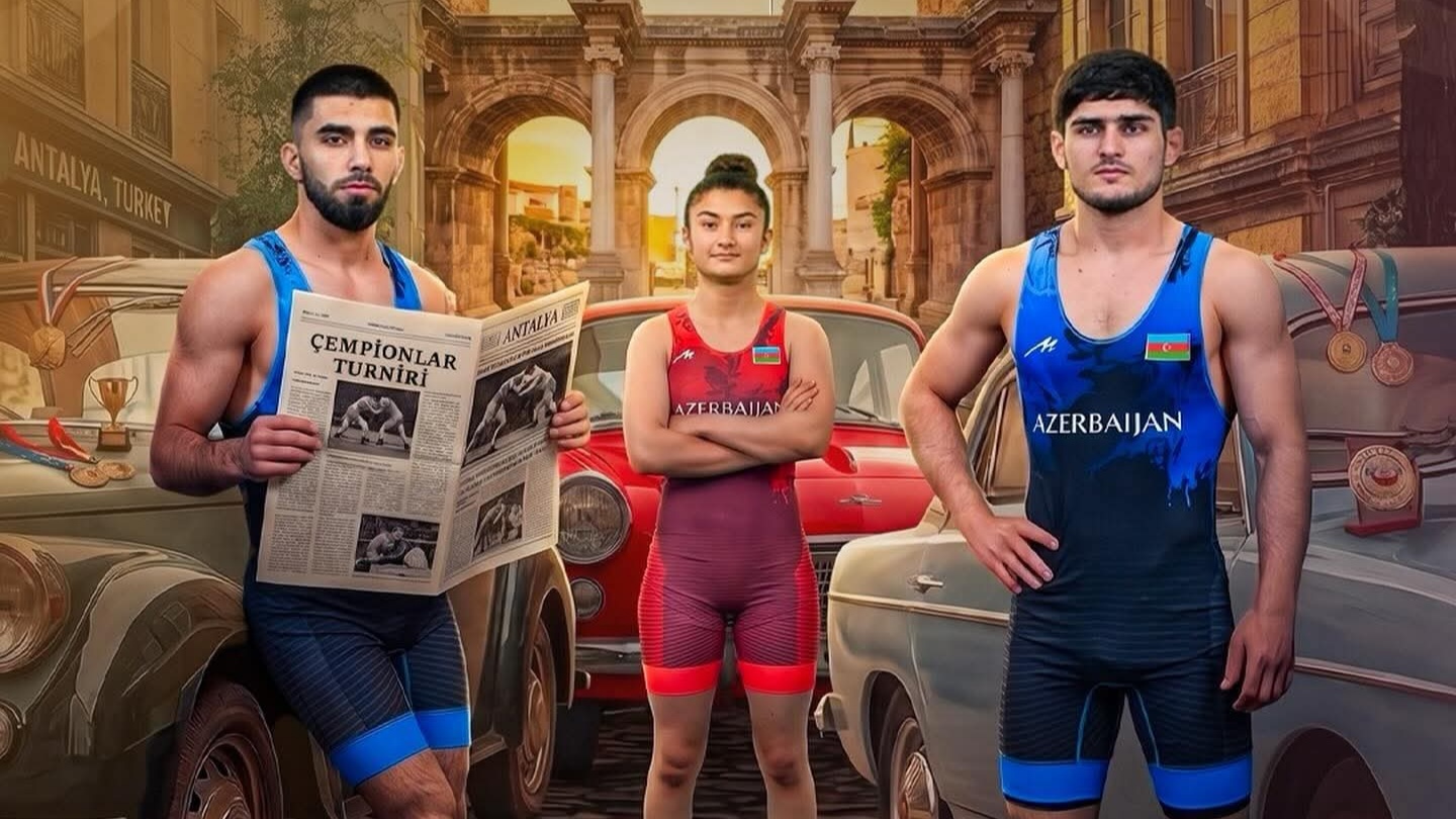 Azərbaycan güləş milliləri “Çempionlar” turnirində mübarizəyə başlayır