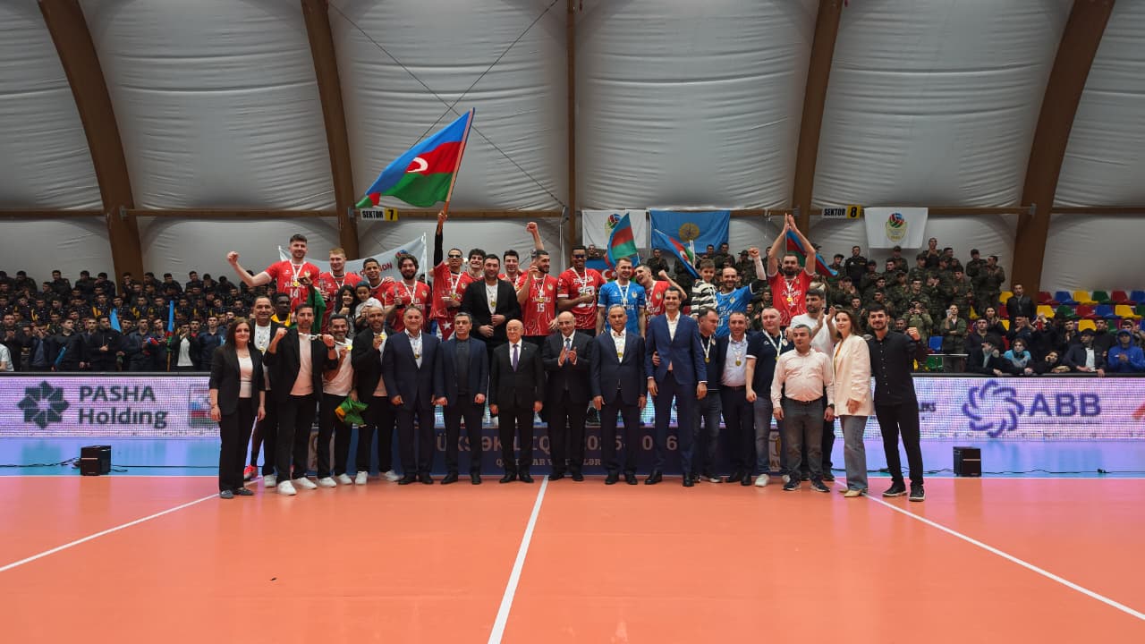 "Xilasedici" komandası  voleybol üzrə Azərbaycan çempionu olub