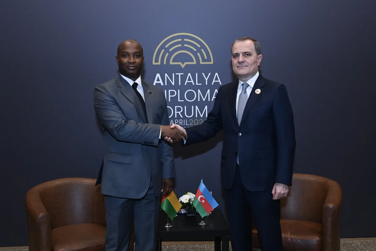 Azərbaycan və Qvineya-Bisau XİN başçıları əməkdaşlıq məsələlərini müzakirə ediblər