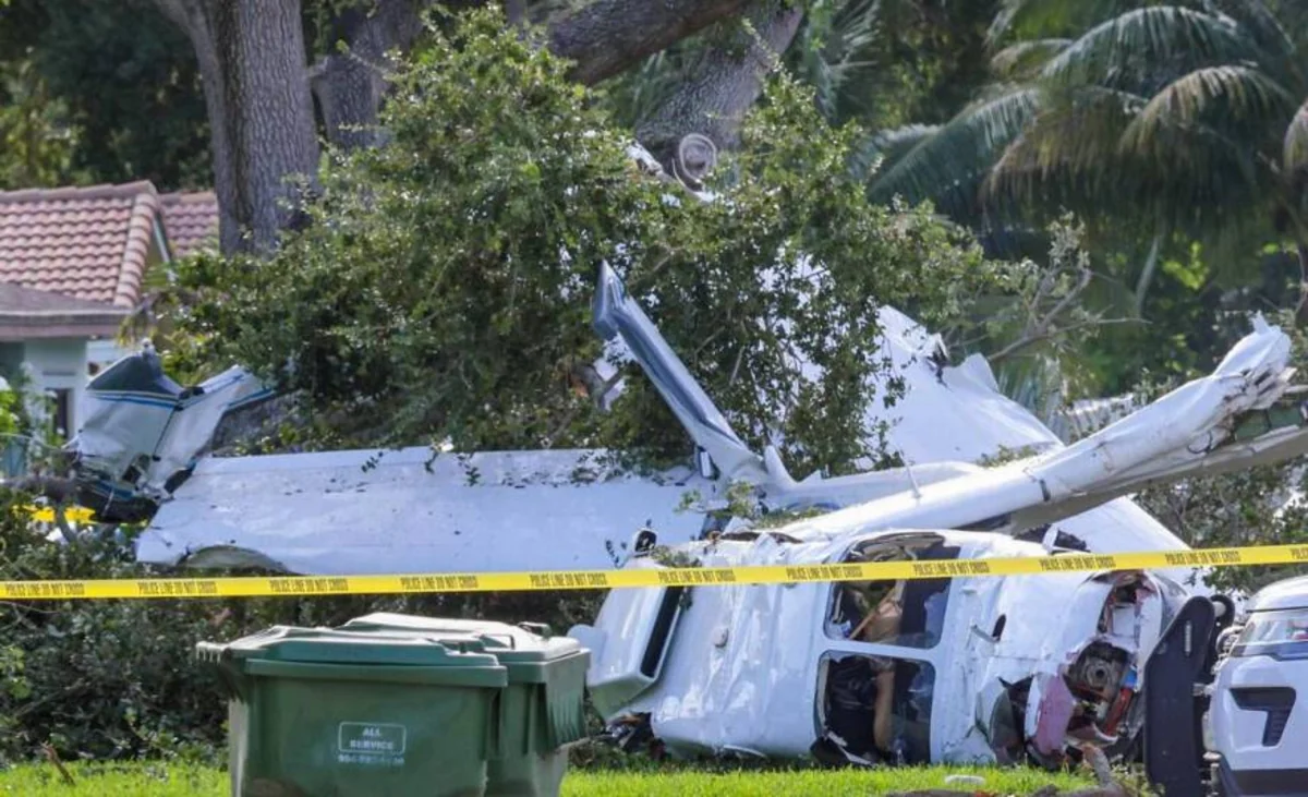 ABŞ-nin Florida ştatında təyyarə qəzası baş verib 