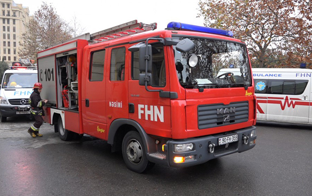 FHN: Ötən həftə ərzində 172 yanğına çıxış olub