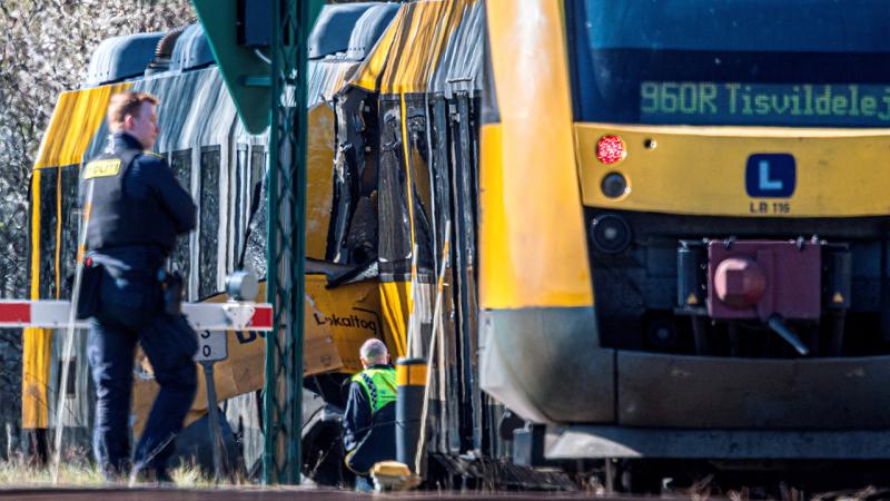 Danimarkada qatar toqquşması nəticəsində 17 nəfər xəsarət alıb