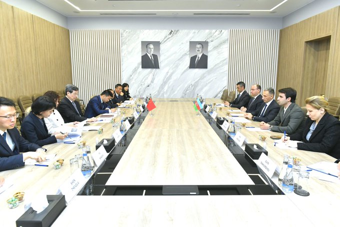 Azərbaycan və Çin arasında logistika və texnologiya sahələrində əməkdaşlıq müzakirə edilib