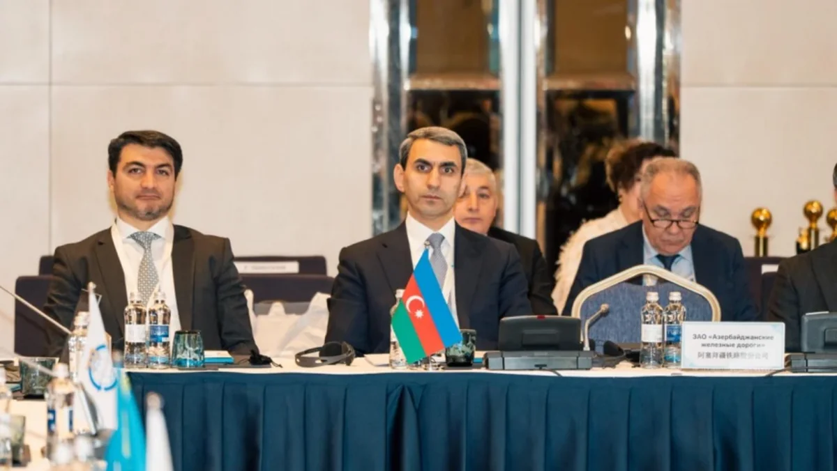 ADY sədri DYƏT ölkələrinin dəmir yolu rəhbərlərinin növbəti iclasında iştirak edib