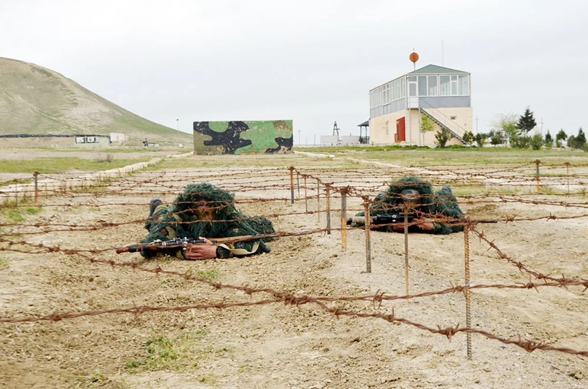 Azərbaycan Ordusunda "Ən yaxşı snayper" adı uğrunda yarış keçirilib
