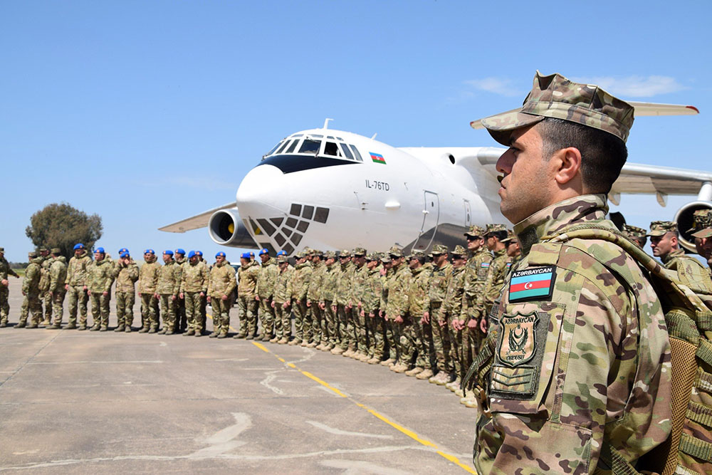 Azərbaycan hərbçiləri "EFES - 2026" təlimində iştirak üçün Türkiyəyə yola düşüblər