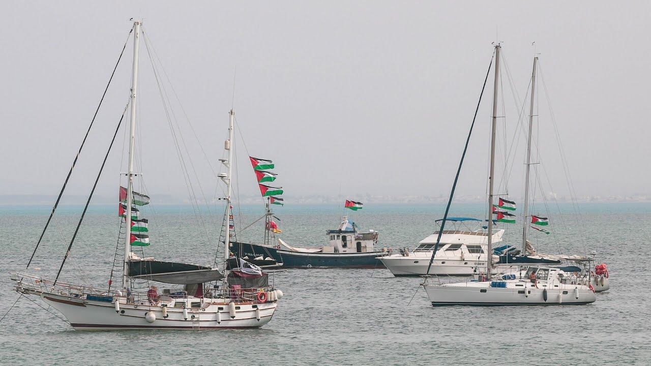 İsrail Sumud donanmasından 21 gəmini ələ keçirib