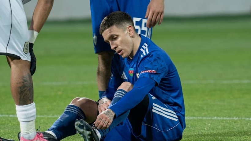 "Qarabağ"ın yarımmüdafiəçisi zədələndi