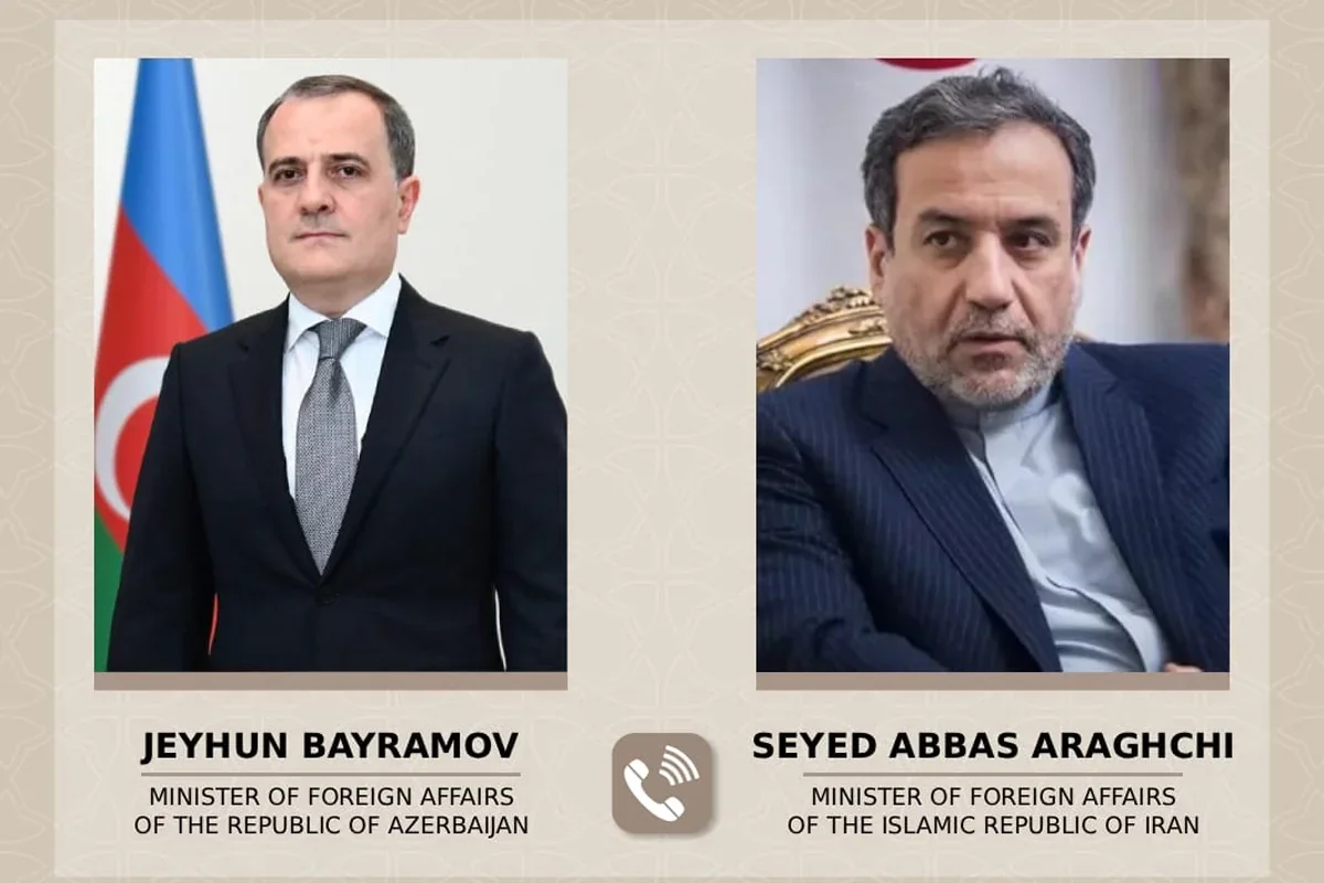 Ceyhun Bayramov iranlı həmkarı ilə telefon danışığı aparıb