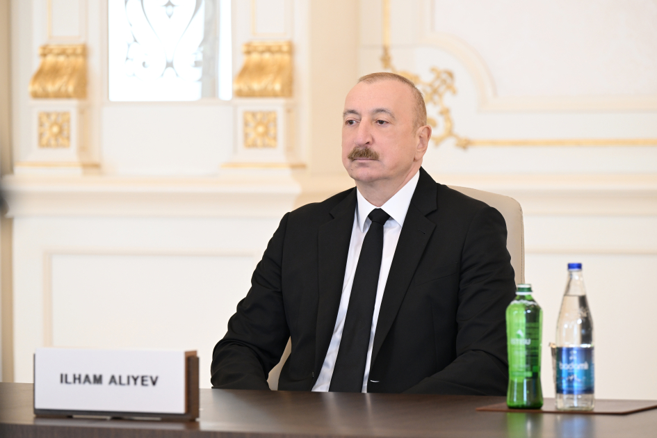 İlham Əliyev “Avropa Siyasi Birliyi”nin 8-ci Zirvə toplantısında videobağlantı formatında çıxış edib - YENİLƏNİB