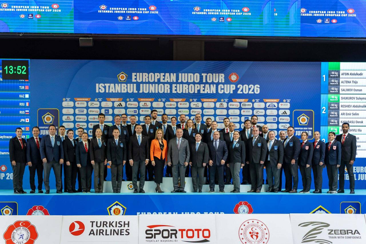 Azərbaycanın cüdo hakimləri İstanbul Avropa Kubokunda ölkəni təmsil ediblər