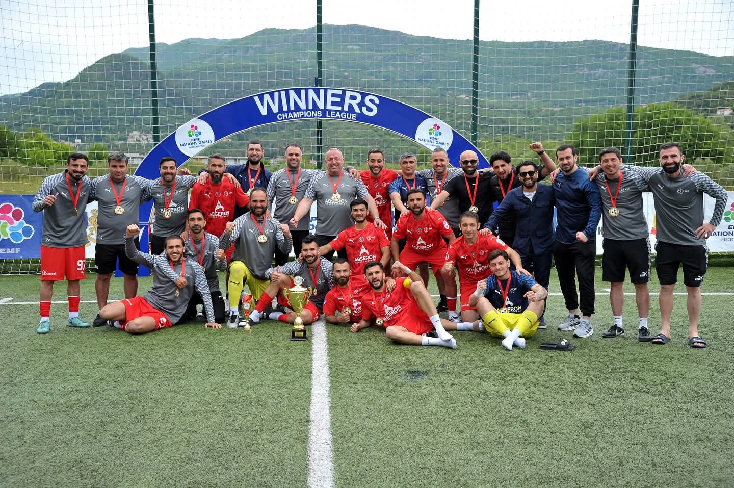 Azərbaycanın minifutbol millisi "Millətlər Liqası" turnirinin qalibi oldu