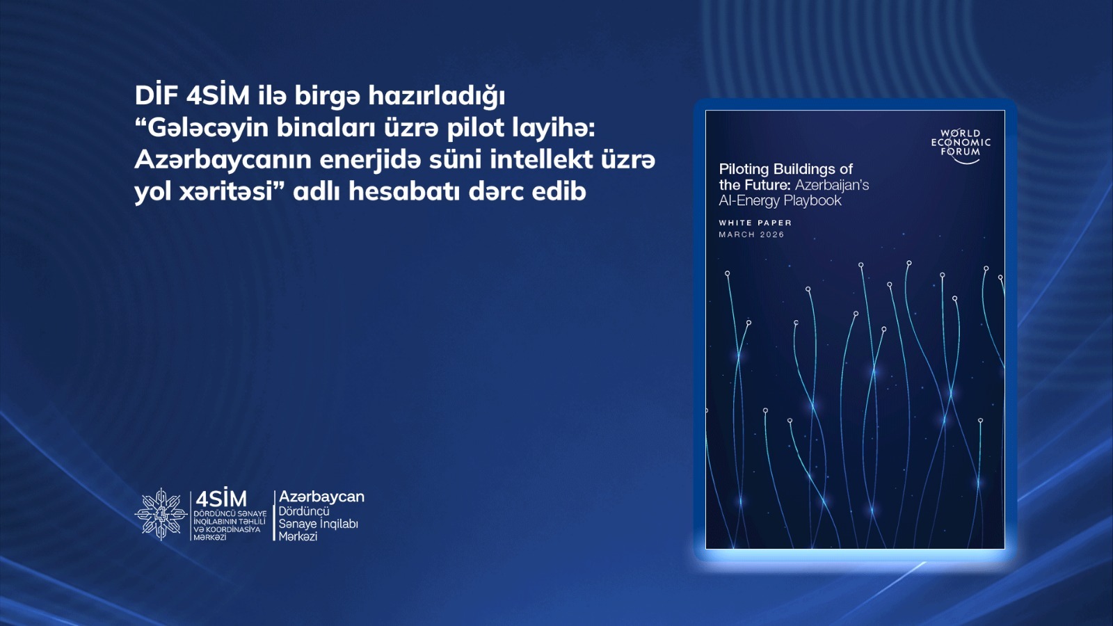 DİF-in yeni hesabatı Azərbaycanda süni intellektin enerji səmərəliliyi potensialını açıqlayır