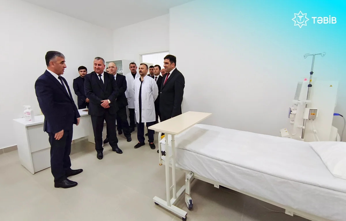 Gədəbəy Rayon Mərkəzi Xəstəxanasında Hemodializ şöbəsi açılıb