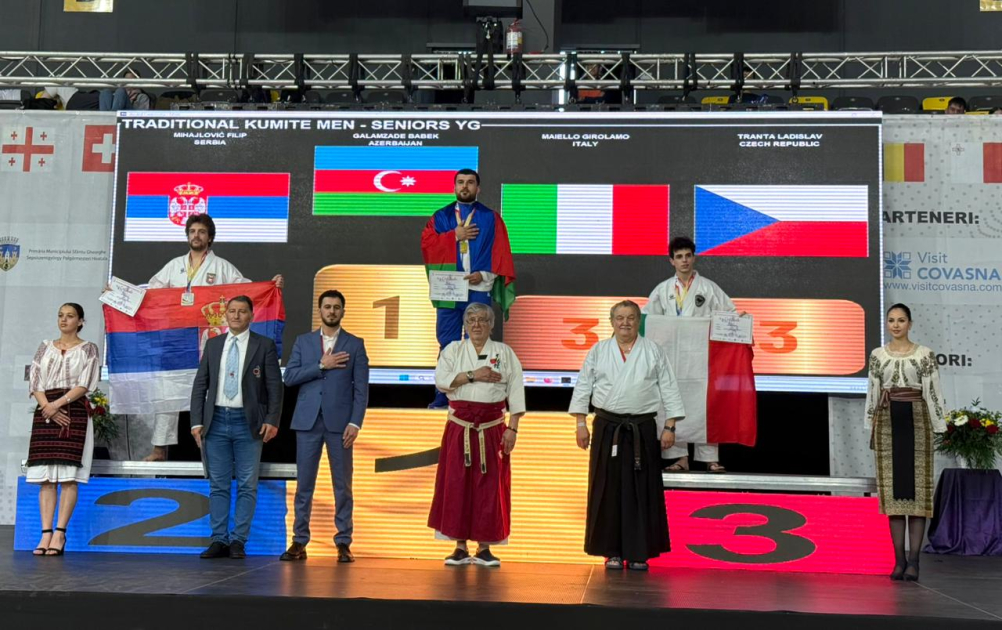 Azərbaycan karateçisi Avropa çempionu
