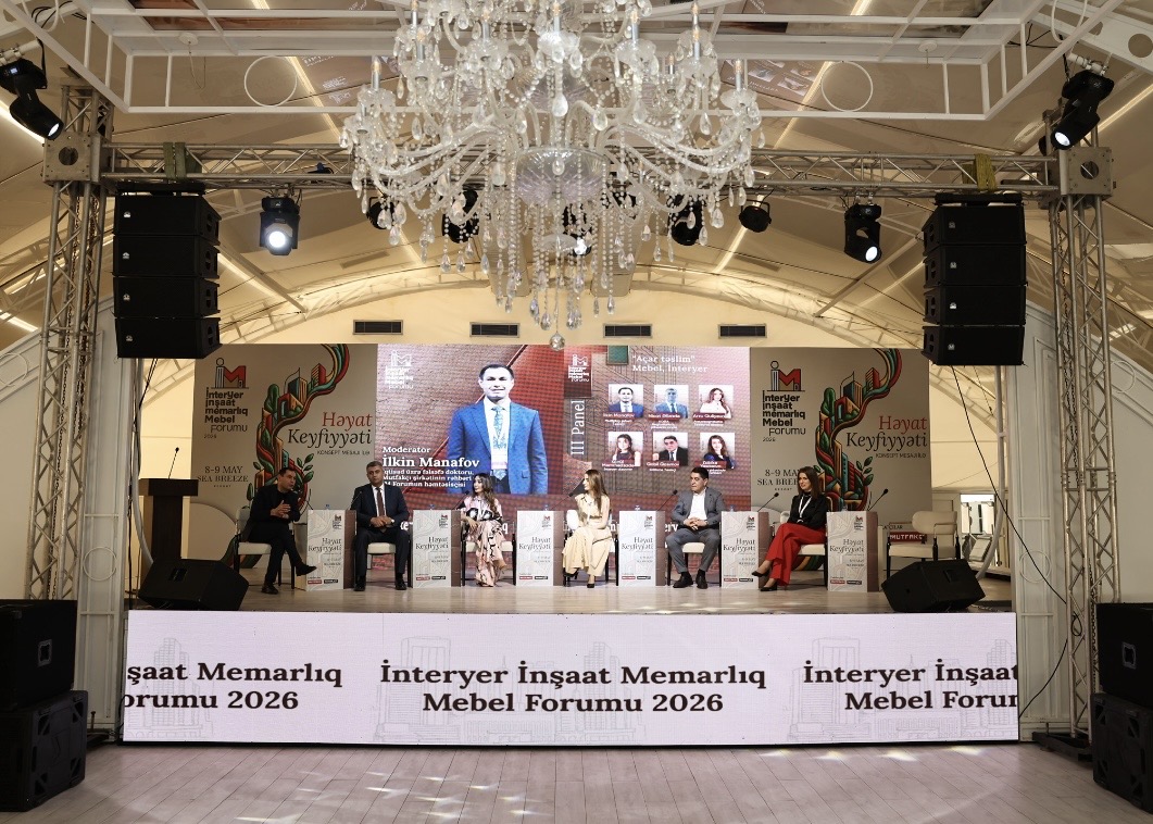 İnteryer İnşaat Memarlıq Mebel Forumu 2026 uğurla yekunlaşıb