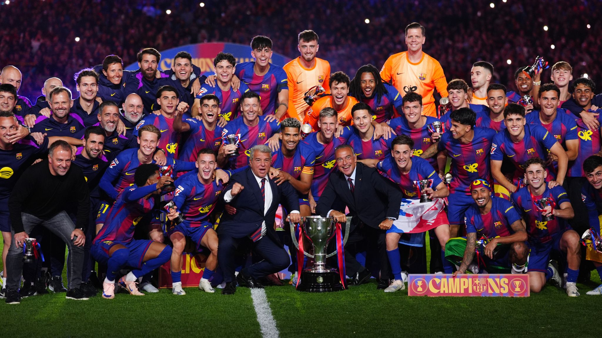 "Barselona" İspaniya çempionu oldu 