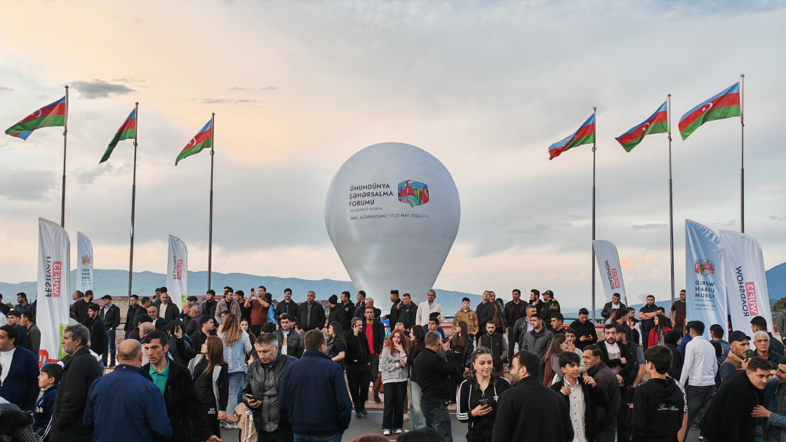 Bakıda WUF13 Festivalına yekub vurulub