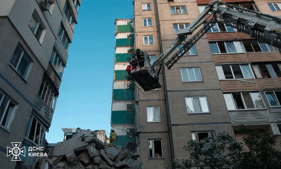 Kiyevdə Rusiya hücumu nəticəsində 31 nəfər yaralanıb, bir nəfər ölüb