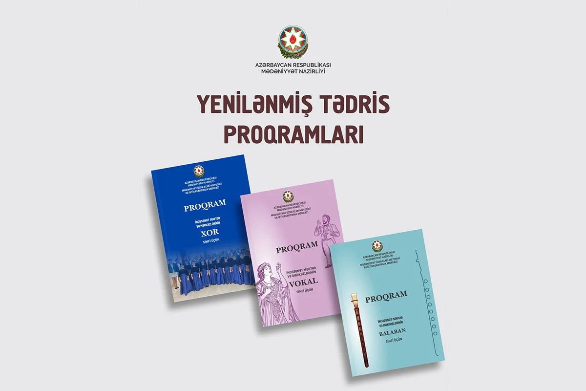 Xor, vokal və balaban ixtisasları üzrə tədris proqramları yenilənib