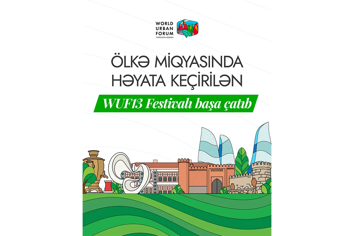 Azərbaycanın 9 regionunda keçirilən WUF13 festivallarında 115 mindən çox insan iştirak edib