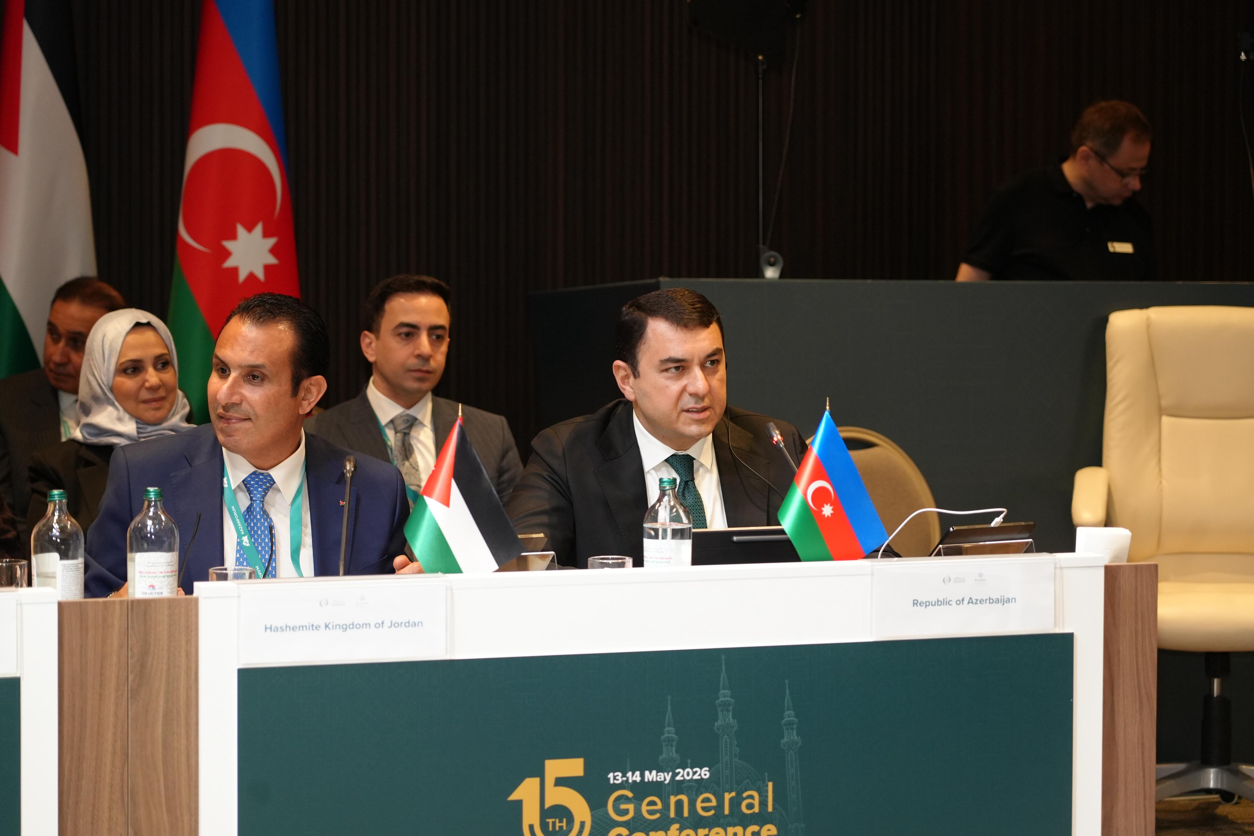 Mədəniyyət naziri Adil Kərimli ICESCO Baş Konfransının 15-ci sessiyasında çıxış edib